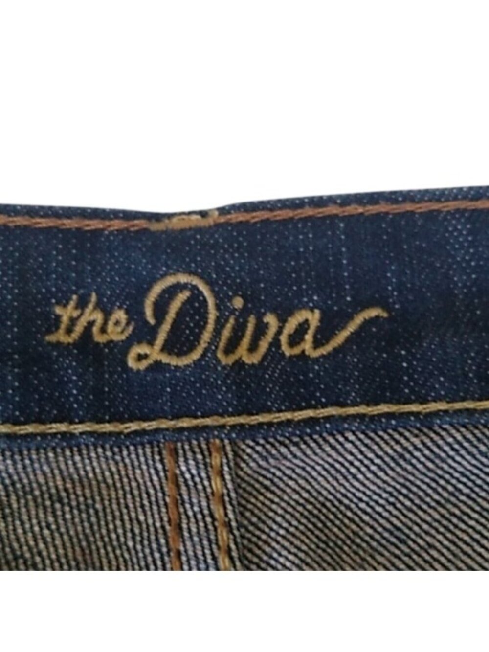 Old Navy Women's "the Diva" Jeans, Dark Blue Denim, size 16 Regular - Picture 2 of 8